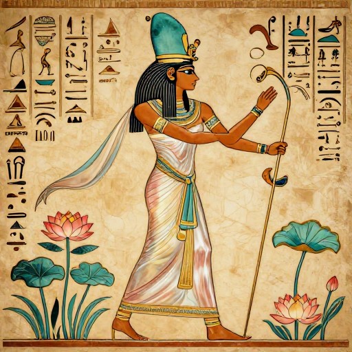 TEMPLE DANCER - Hieroglyphic