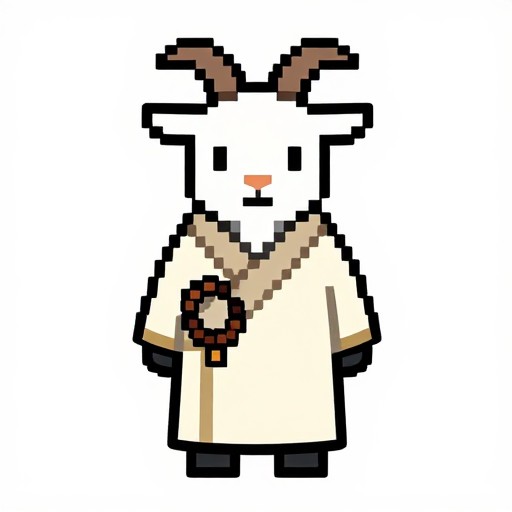 DEVOTED GOAT - Game Sprite