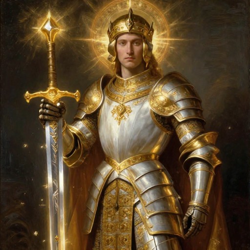 PALADIN COMMANDER - Painted Portrait