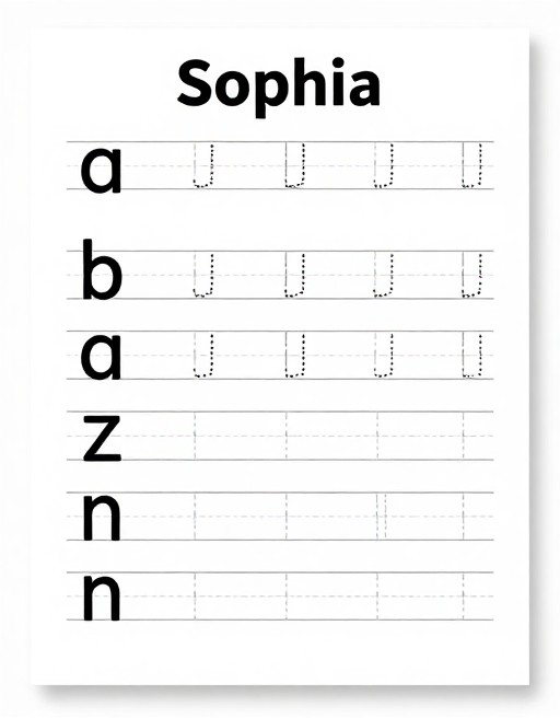 DASHED PRACTICE - Dashed Lines