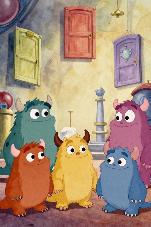 MONSTERS INC - Golden Age Disney