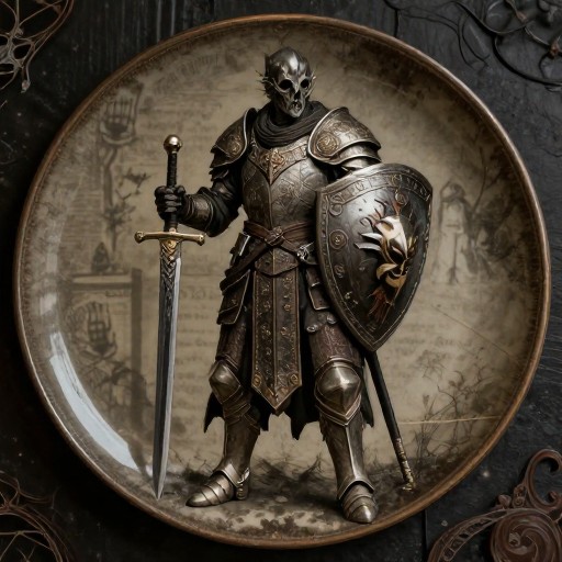 FANTASY KNIGHT - Dead Plate Gothic