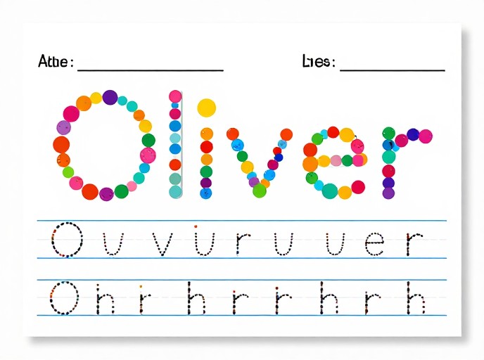 OLIVER GUIDED - Rainbow Dots