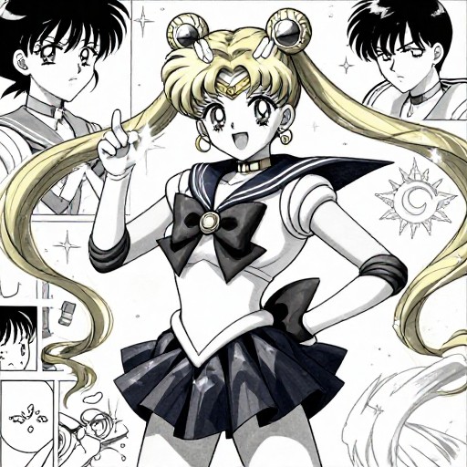 MAGICAL WARRIOR - Manga Panel