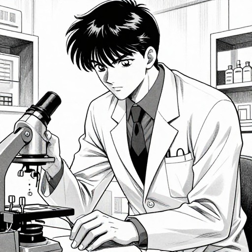 FORENSIC SPECIALIST - Manga Sketch