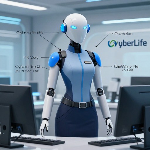 CYBERLIFE EMPLOYEE - Concept Art