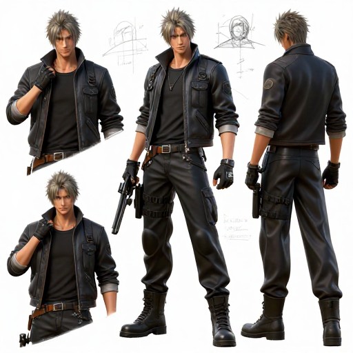 REBEL GUNSLINGER - Concept Art