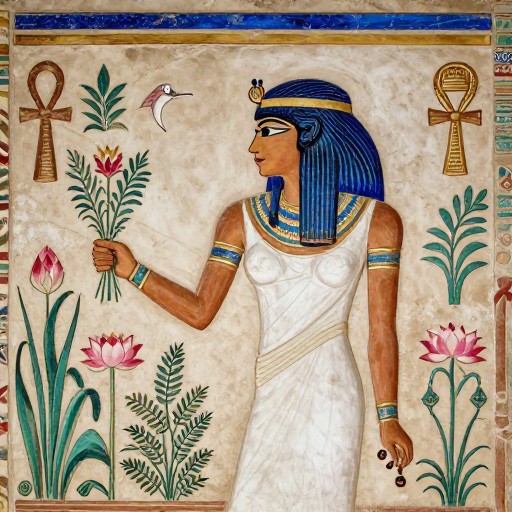 HEALER PRIESTESS - Tomb Painting