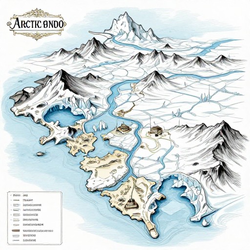 FROZEN WASTES - Tolkien-esque