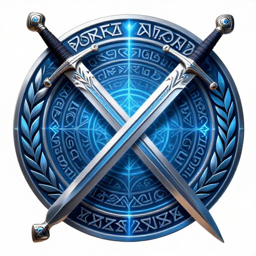 CROSSED SWORDS - Runic Circle