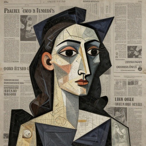 COLLAGE STYLE - Picasso Era