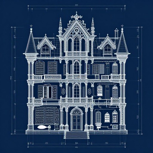 CURSED MANOR - Architect Blueprint