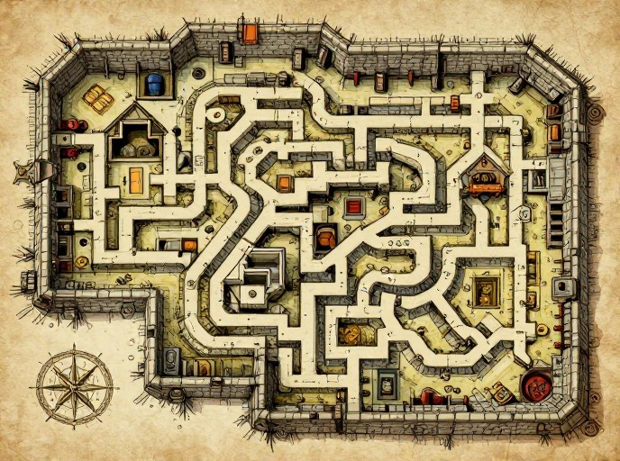 DUNGEON CRAWL - Parchment Classic