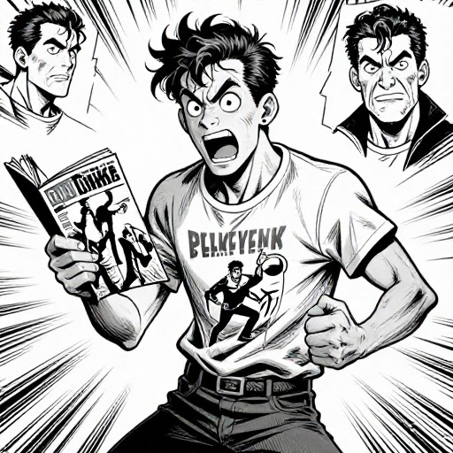 JERRY TYPE - Evan Dorkin Style