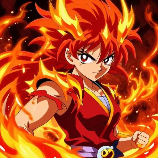 FIRE WARRIOR - Anime Style
