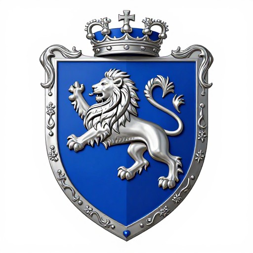 LION CREST - Heraldic