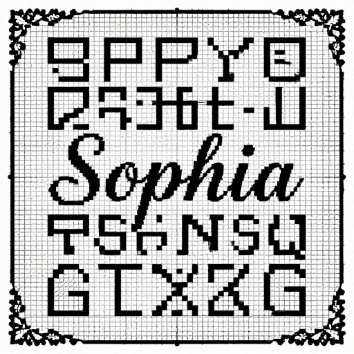 SOPHIA ELEGANT - Block Letters