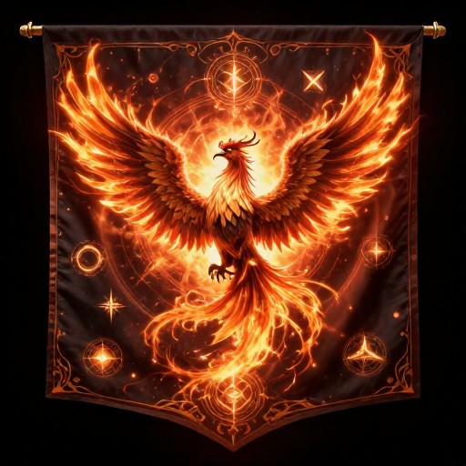 PHOENIX BANNER - Fantasy Epic
