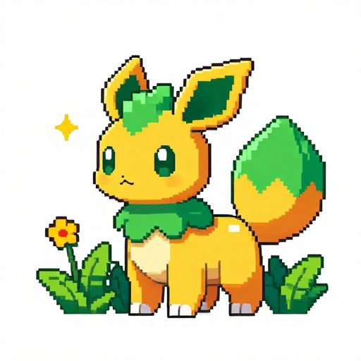 LEAFLUME - Pixel Sprite