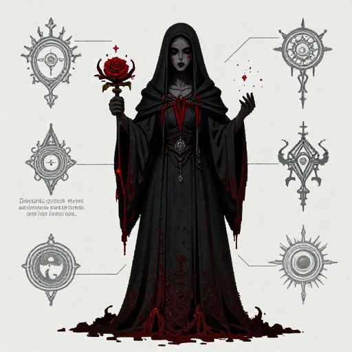 BLEEDING ROSE - Concept Art