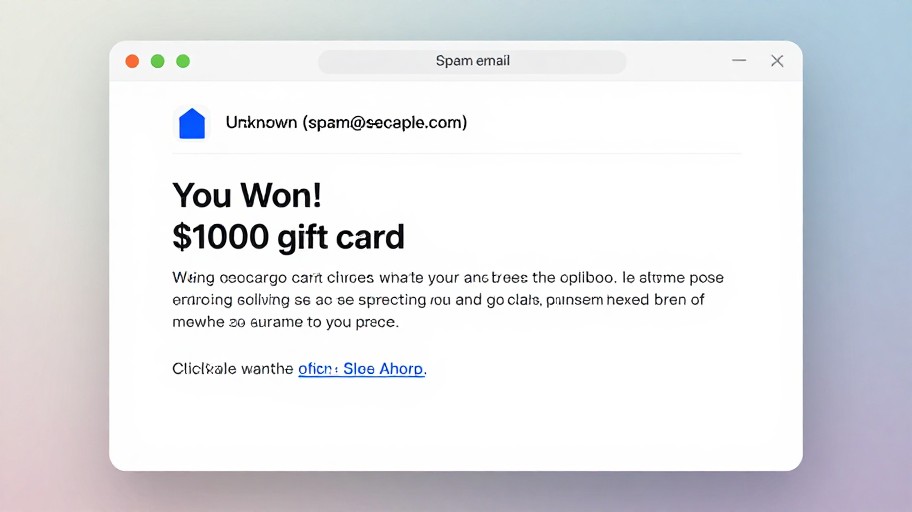 SPAM - Apple Mail