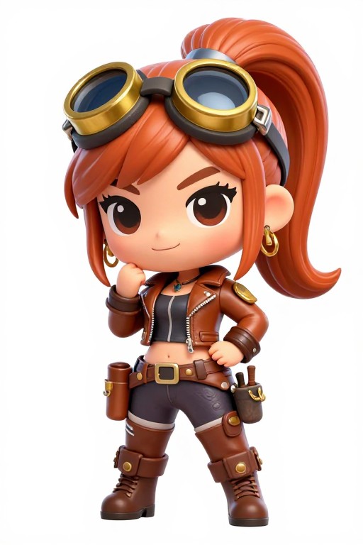 STEAMPUNK ADVENTURER - Chibi Cute