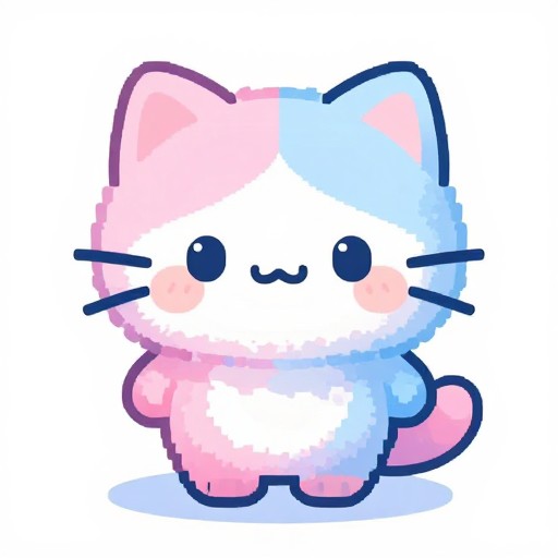 FLUFFY PASTEL - Pixel Sprite