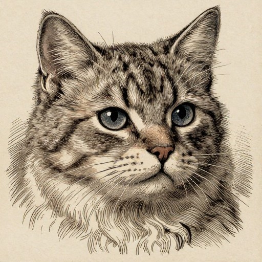 PET PORTRAIT - Vintage Copper