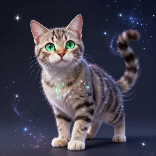 PLAYFUL CAT - Mystical Glow