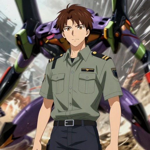 MALE PILOT - Battle Scene