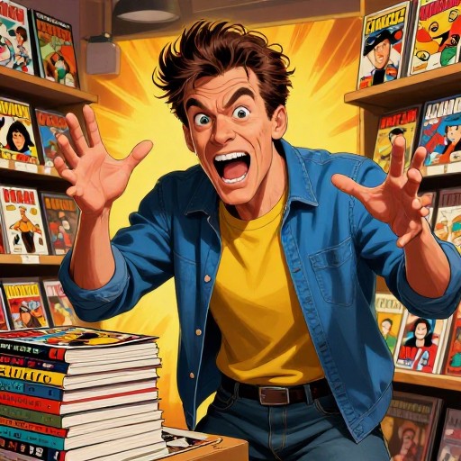 DEBATE ENTHUSIAST - Comic Shop Poster