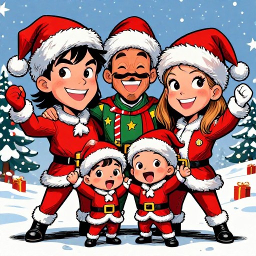 HOLIDAY THEME - Comic Book