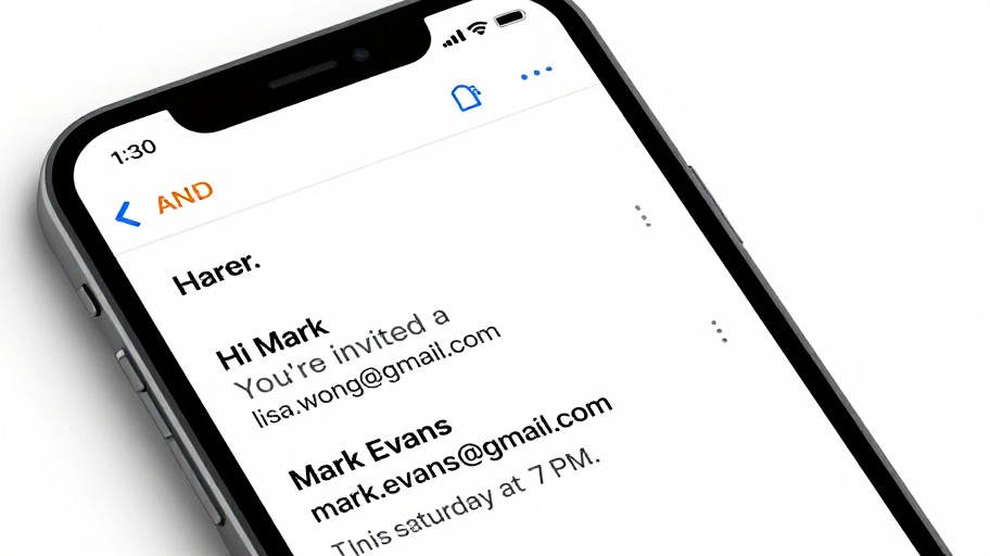 PARTY INVITE - Mobile View