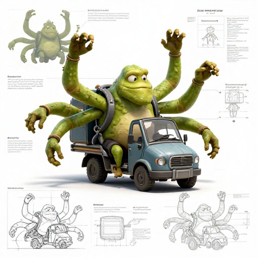 MUTANT DRIVER - Concept Art