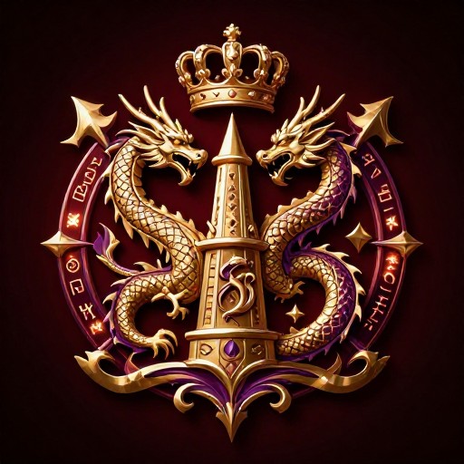 DRAGON BANNER - Royal Crest