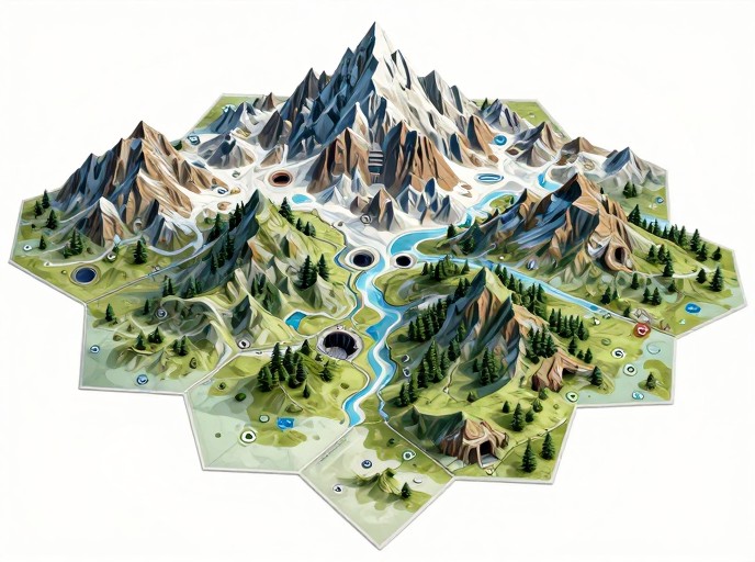 MOUNTAIN PEAKS - Hex Strategy