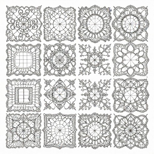 EMILY COMPACT - Victorian Doily