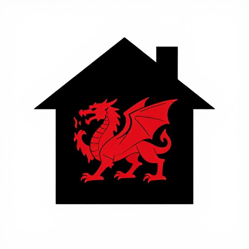 DRAGON FIRE - Minimalist Icon