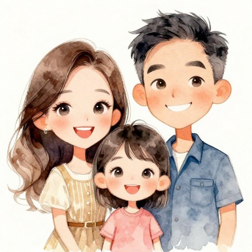 BIG SMILES - Watercolor