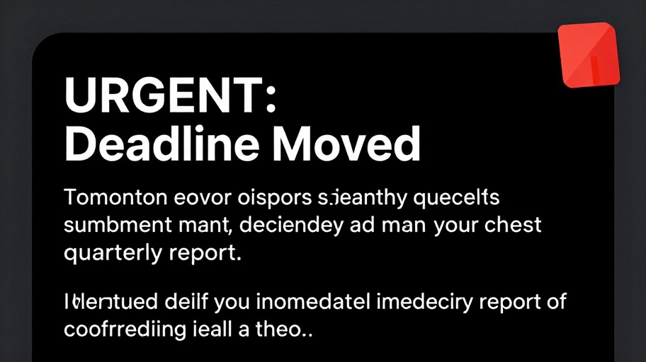 URGENT BOSS - Dark Mode