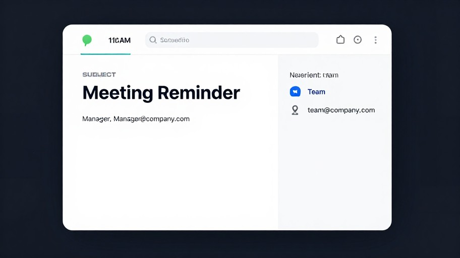 MEETING REMINDER - Focused Inbox