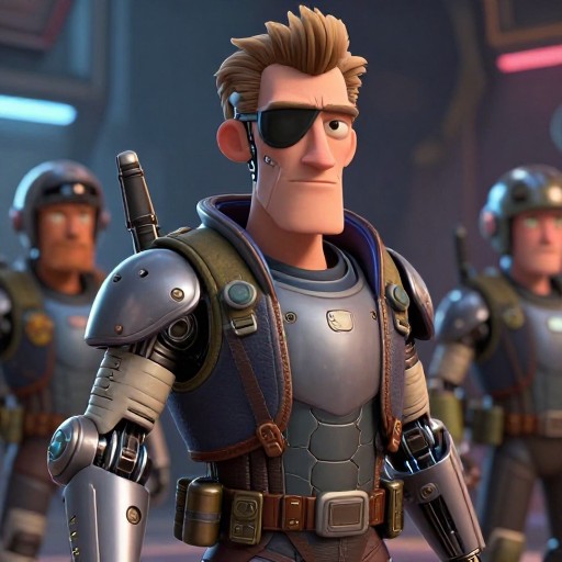 SPACE PIRATE - 3D Render