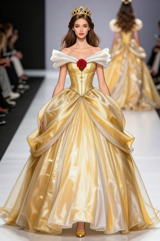 AURORA BELLE - Fashion Sketch