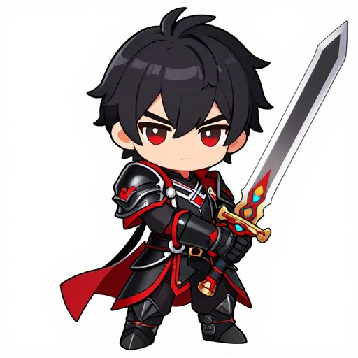 DARK WARRIOR - Gacha Club