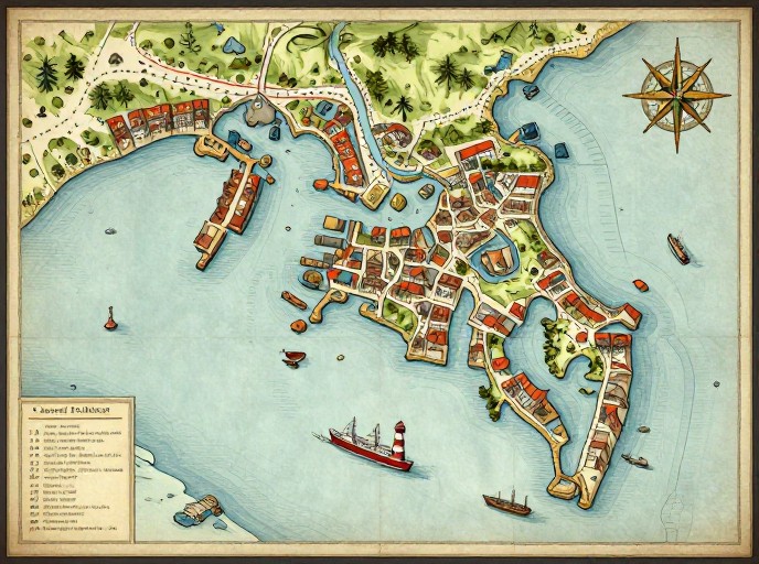 COASTAL PORT - Parchment Classic