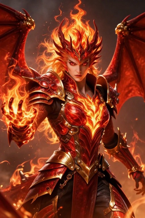 FIRE WIELDER - Dragon Rider