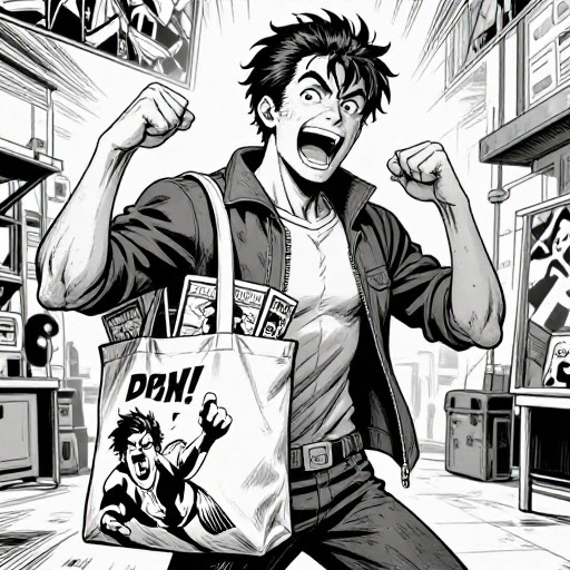 CONVENTION GOER - Evan Dorkin Style