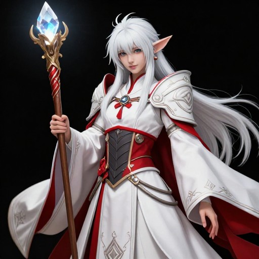 WHITE MAGE - FFXIV Style