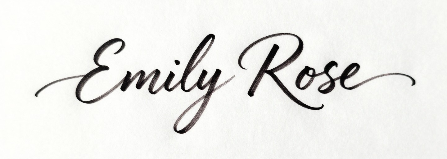 CREATIVE FLOURISH - Elegant Cursive