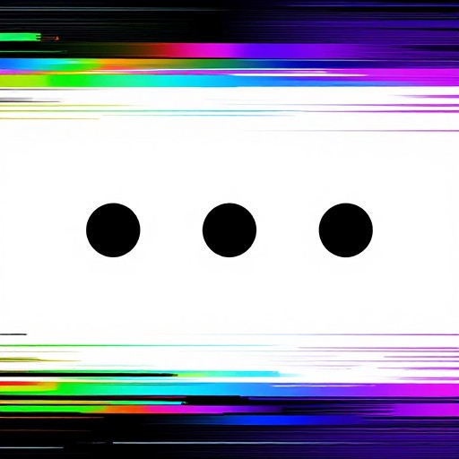 LOADING DOTS - Glitch Effect